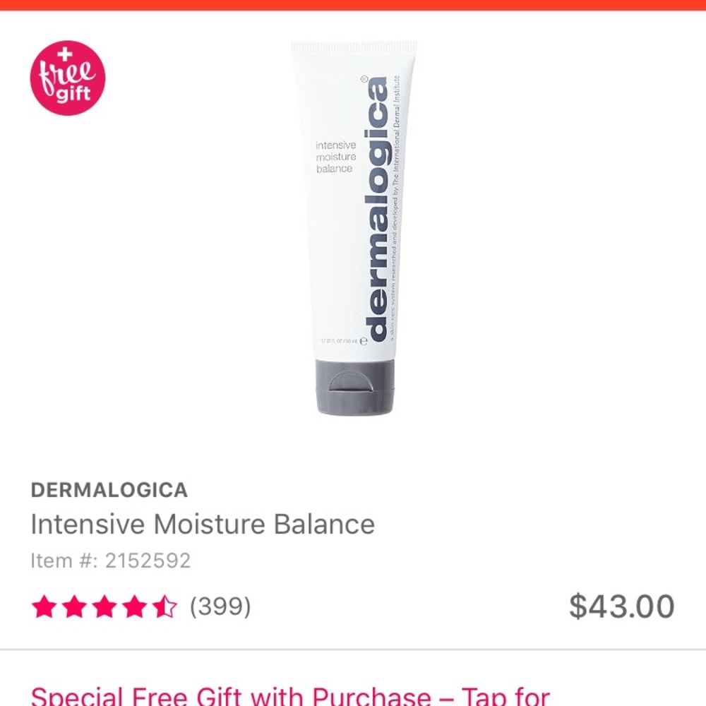 Dermalogica Intensive Moisture Balance